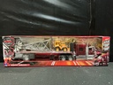 NEW RAY - LONG HAULER TRUCKER PETERBILT 389 FLATBED