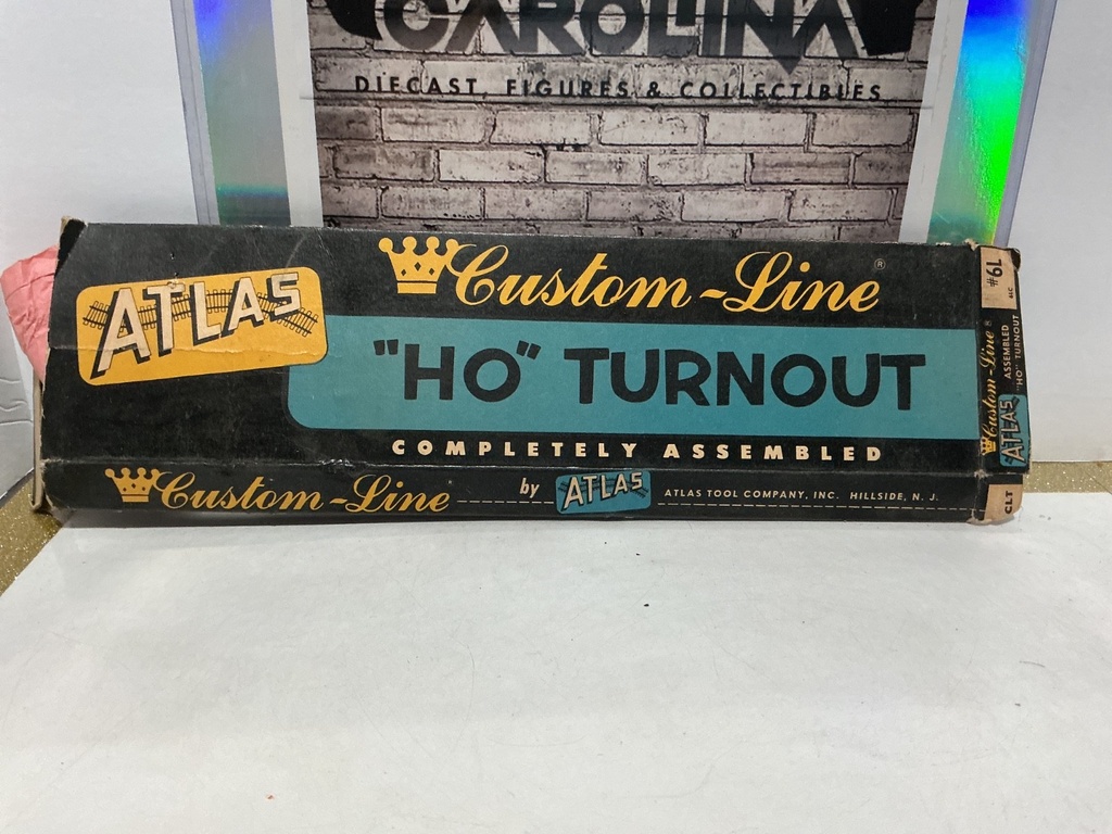 VINTAGE - CUSTOM LINE “HO” TURNOUT [ATLAS] 6L