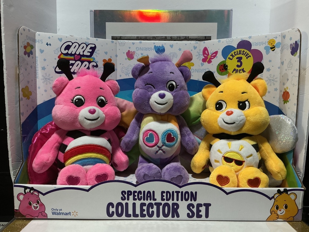 CARE BEARS 40TH ANNIVERSARY - 3PK SPECIAL EDITION COLLECTOR SET