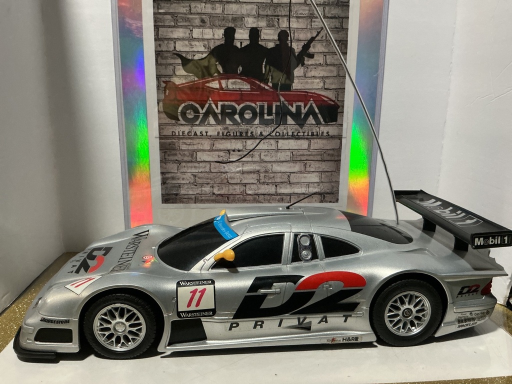 1/16 DICKIE SPIELZEUS MERCEDES CLK GTR [COMPLETE/NO REMOTE/UNTESTED]