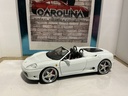 1:18 HOTWHEELS WHIPS FERRARI 360 SPIDER WHITE ON BLACK/WHITE