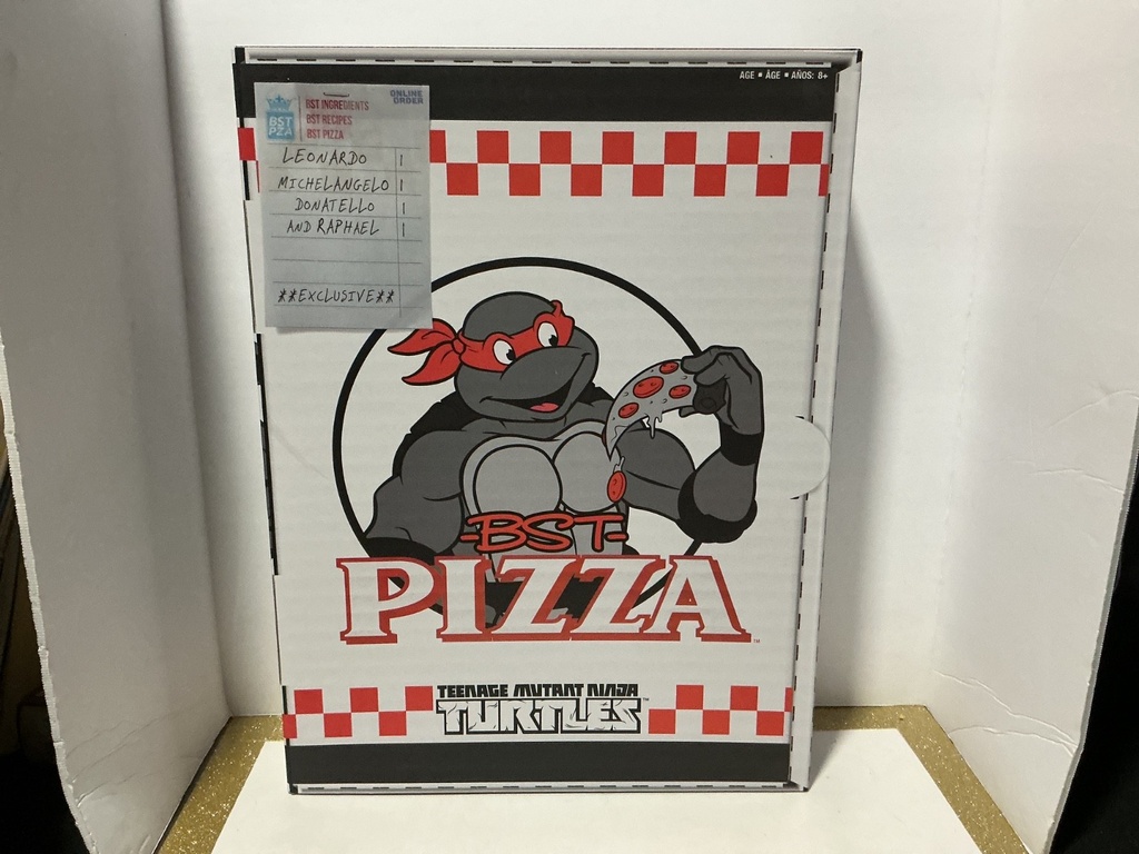 BST AXN - EXCLUSIVE/BEST PIZZA TMNT 4-PACK