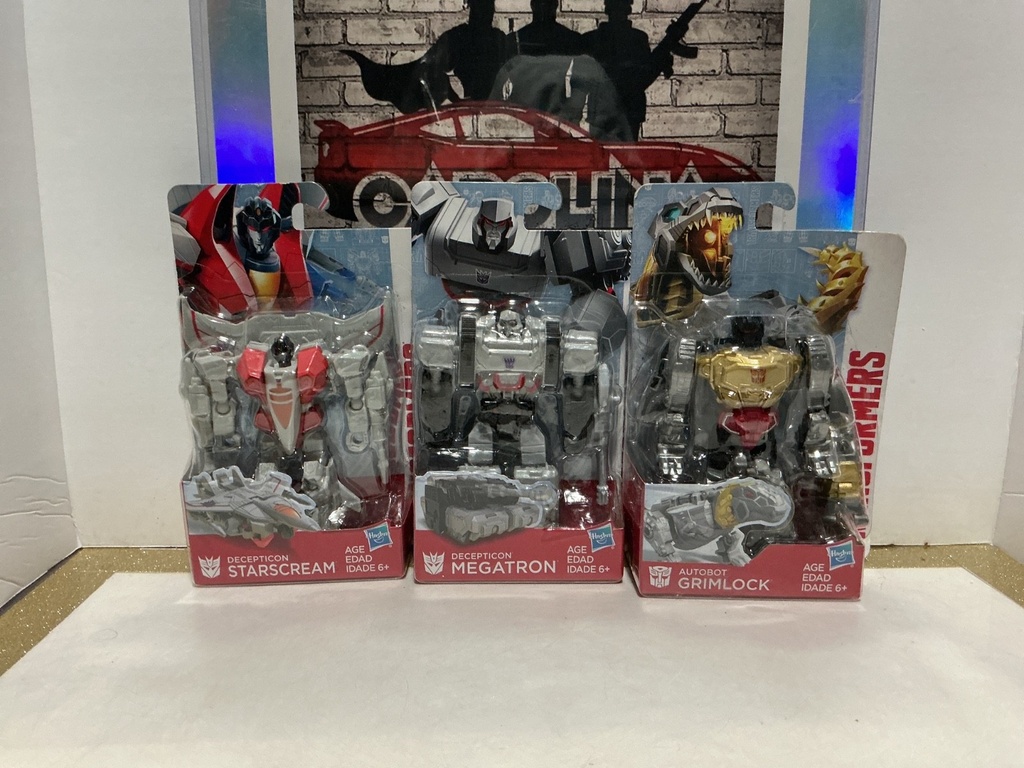 [103563] HASBRO - TRANSFORMERS - STARSCREAM, MEGATRON,  GRIMLOCK