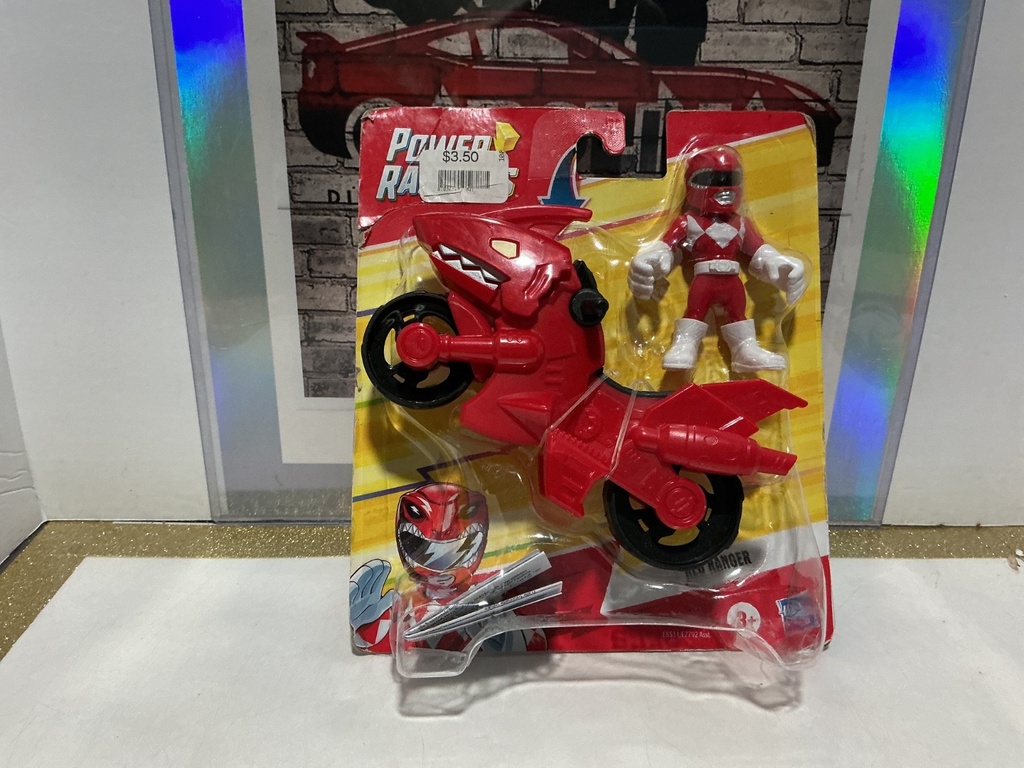 [103609] POWER RANGERS - BIKE AND RED RANGER