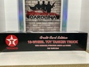 TEXACO CREDIT CARD EDITION 18-WHEEL TOY TANKER TRUCK COINBANK, W/LIGHTS & SOUND