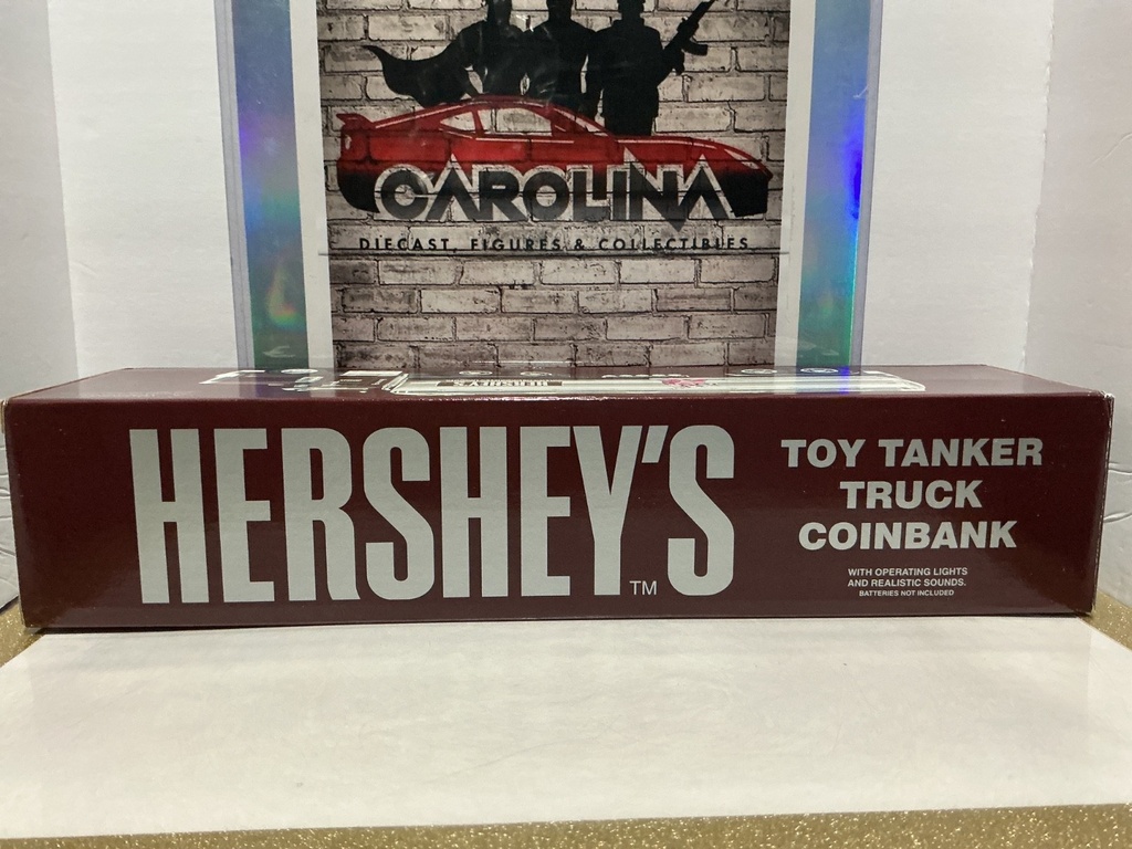 TAYLOR MADE TRUCKS HERSHEY'S TOY TANKER COINBANK W/ LIGHTS AND SOUND