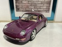 1:18 PORSHE 911 BURAGO PURPLE ON TAN