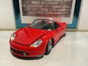 1:18 MAISTO PORSHE BOXSTER RED ON BLACK
