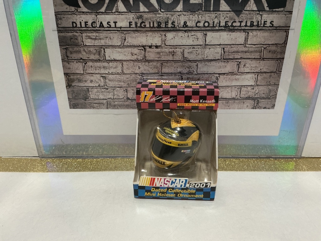 NASCAR 2001 - DATED COLLECTIBLE MINI HELMET ORNAMENT