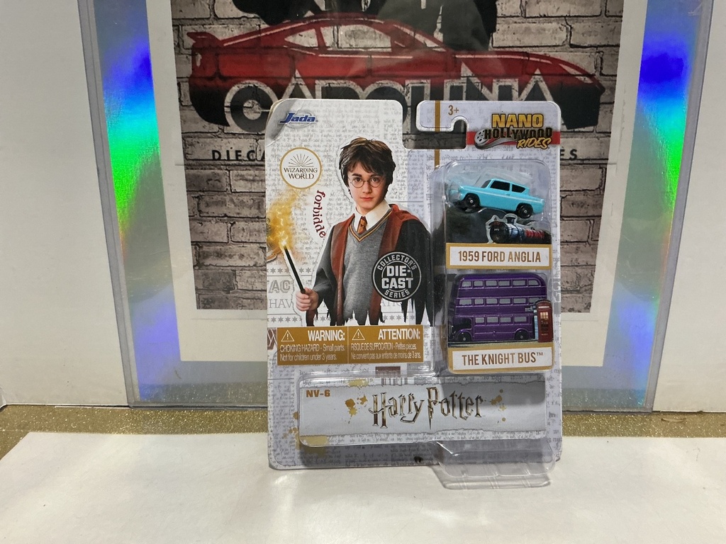 NV-6 JADA TOYS NANO HOLLYWOOD RIDES HARRY POTTER 2 PC. PACK