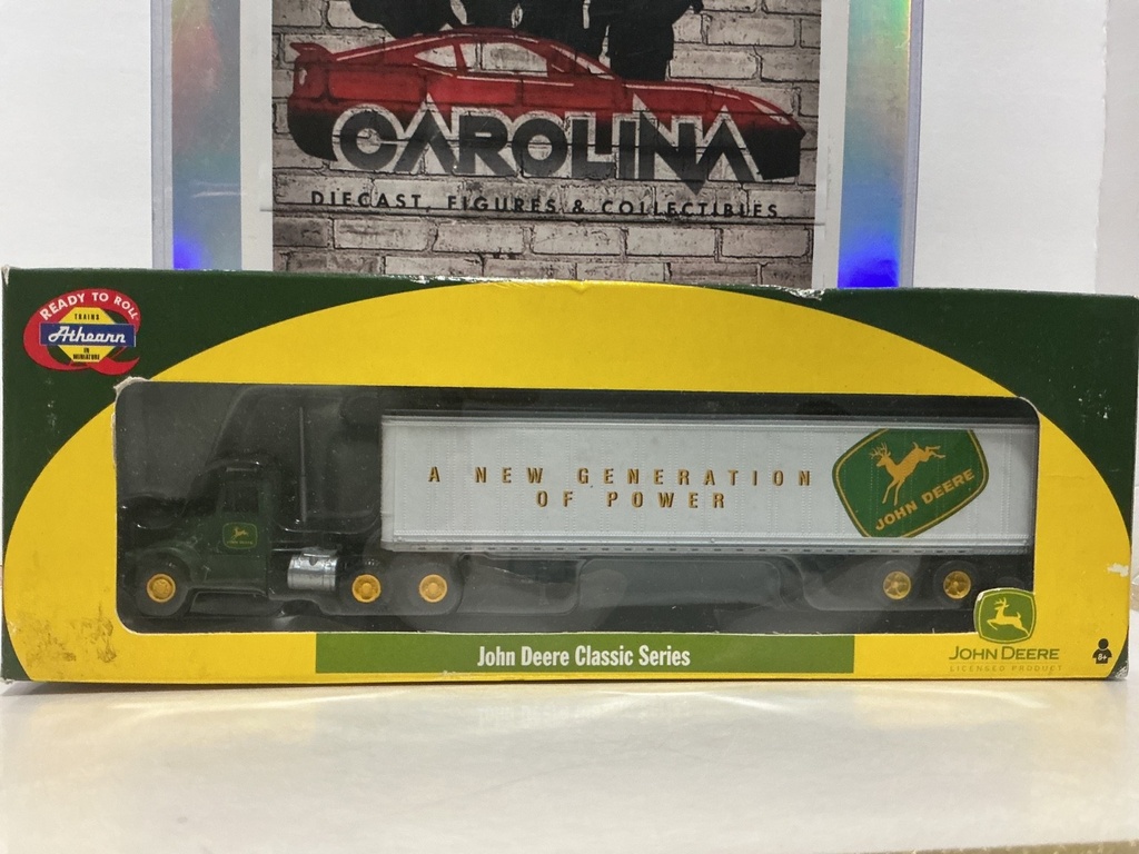 1:87 ATHEANN - JOHN DEERE KENWORTH & 45’ TRAILER