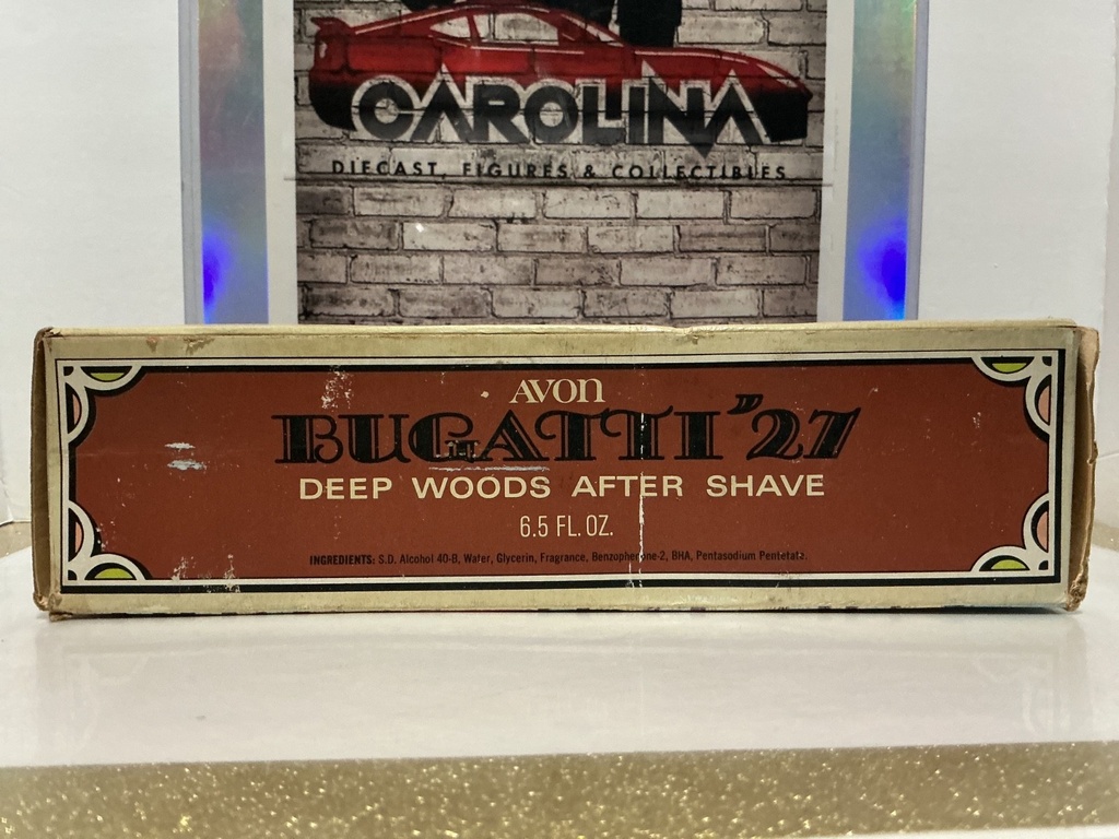 AVON BUGGATI ‘27 AFTER SHAVE 6.0Z [DAMAGED BOX]