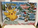 POKÉMON HOLIDAY CALENDAR 34 PIECES/24 GIFTS INSIDE [PLASTIC SEAL TORN]