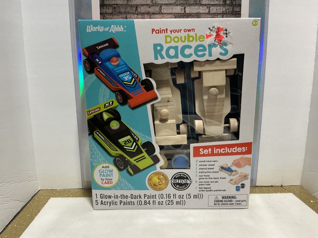 [103646] MASTER PIECES KIDS - PAINT YOUR OWN DOUBLE RACER