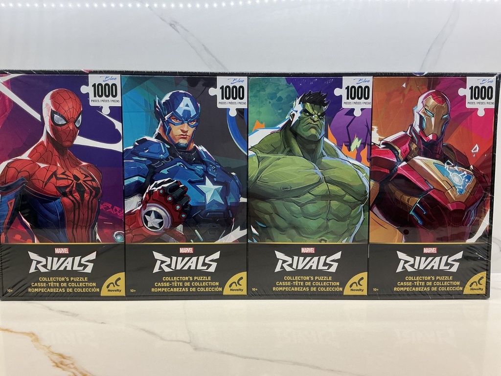 AC NOVELTY - MARVEL’S RIVALS/GAMER VERSE 1000 PIECE PUZZLES OF 4