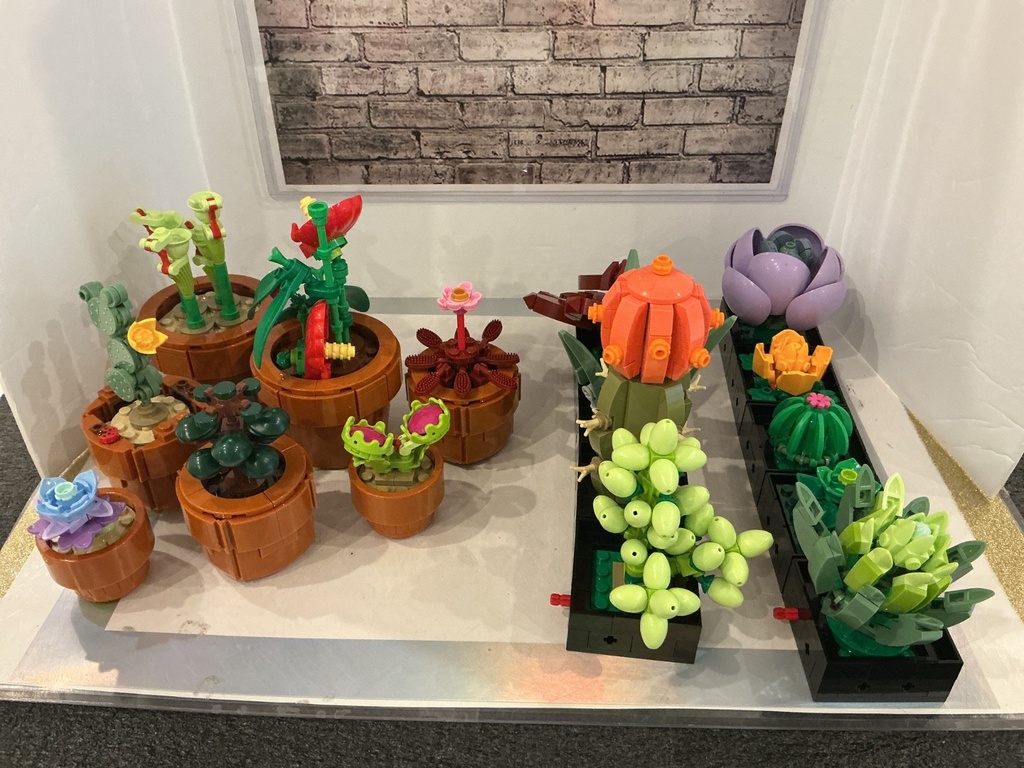 LEGO SET Icons Tiny Plants (10329) & LEGO Icons Succulents (10309)
