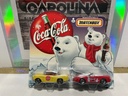 COCA-COLA/MATCHBOX - CHEVY BEL AIR & CAMARO SS CONVERTIBLE