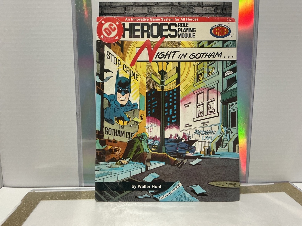 NIGHT IN GOTHAM - DC HEROES ROLE PLAYING MODULE