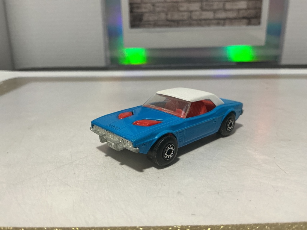 1/64 MATCHBOX LESNEY SUPERFAST 1975 DODGE CHALLENGER NEAR MINT - MADE IN ENGLAND