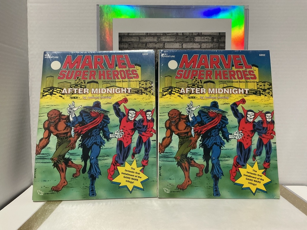 [010456] SET OF 2 MARVEL SUPERHEROES AFTER MIDNIGHT - OFFICIAL ADVANCED GAME ADVENTURE