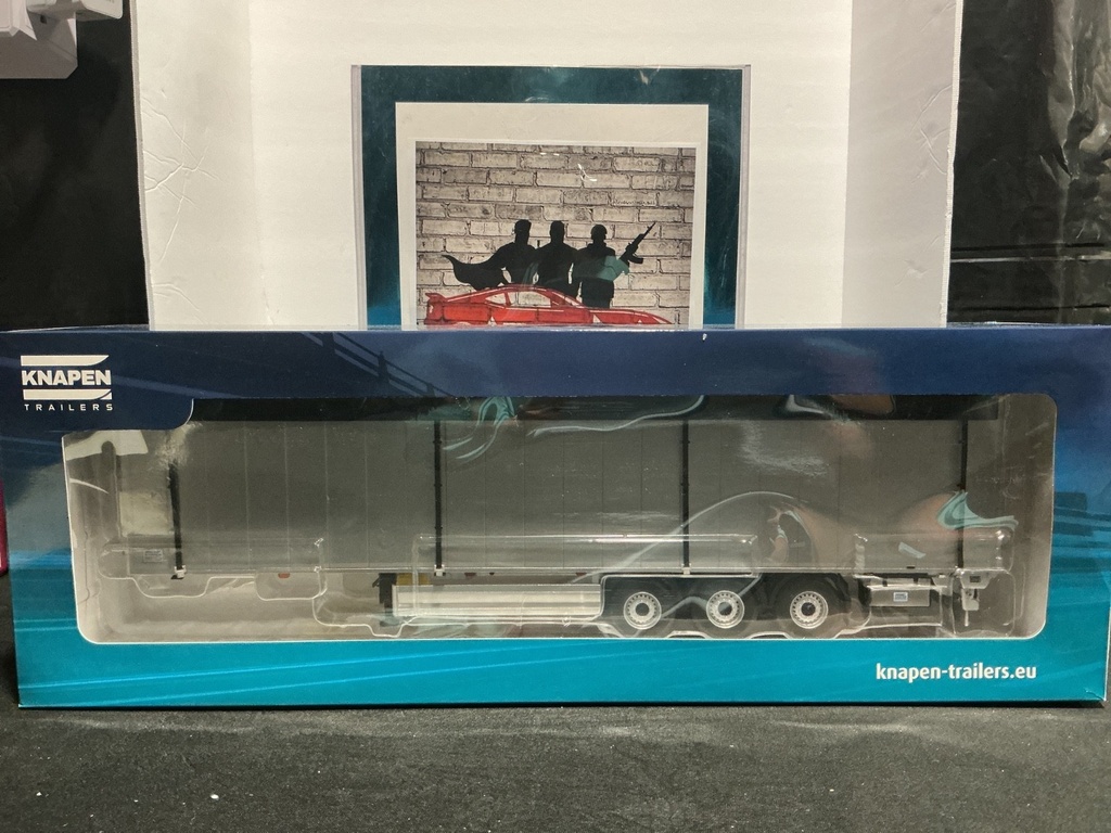 [111807] 1/32 MARGE MODLES KNAPEN  TRAILER ANTHRACITE COVERED TRAILER #11