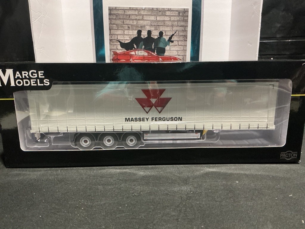 1/32 MARGE MODLES PACTON CONTAINER TRAILER MASSEY FERGUSON DESIGN
