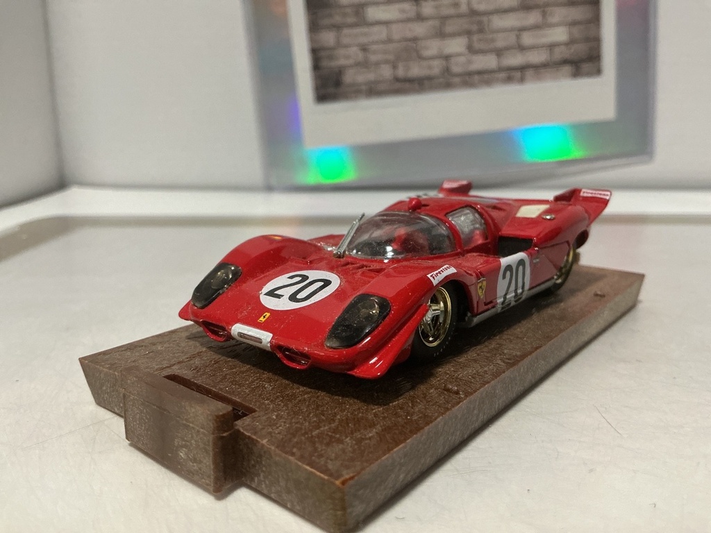 1/43 BRUMM 1970 FERRARI 512S BERLINETTA - USED