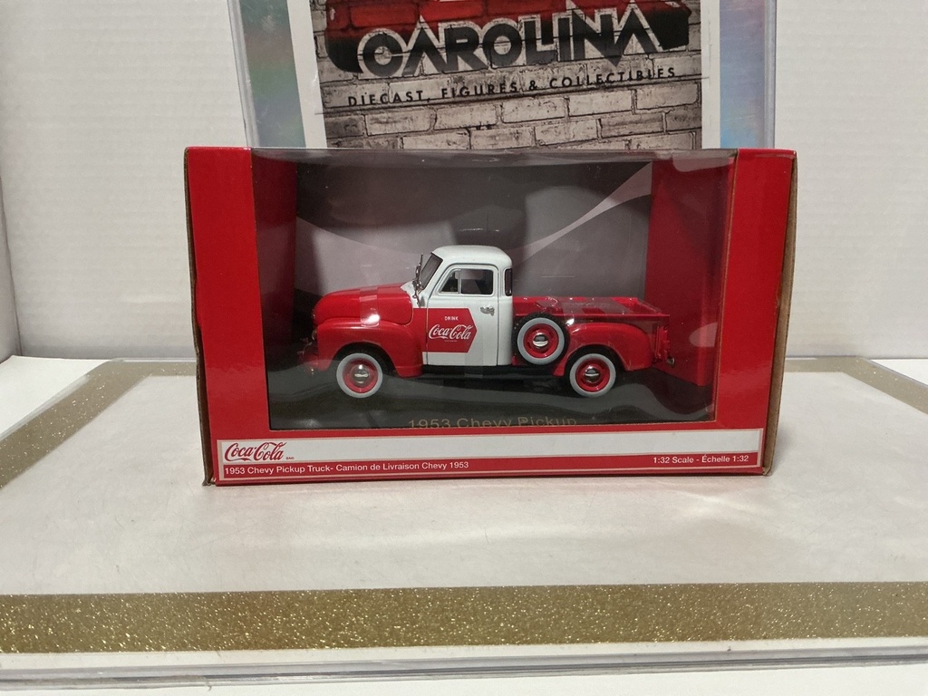 1/32 COCA COLA BRAND - 1953 CHEVY PICKUP