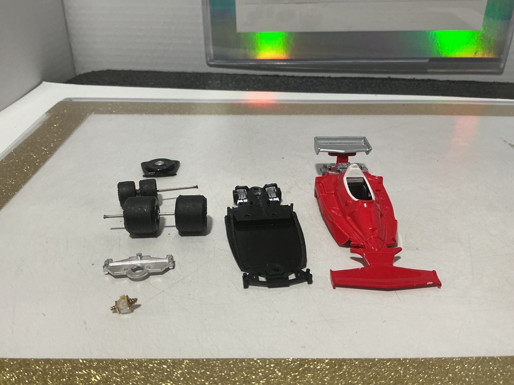 [010858] 1/43 EIDAI FERRARI 312 T2 - MADE IN JAPAN [BROKEN]
