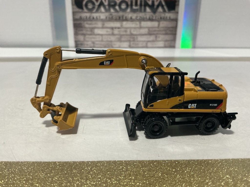 [110385] 1/87 NORSCOT CAT M318D WHEELED EXCAVATOR [NO BOX]
