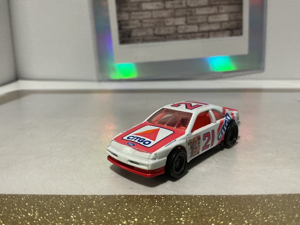 1/64 HOT WHEELS PRO CIRCUIT MORGAN SHEPHERD #21 CITGO FORD THUNDERBIRD