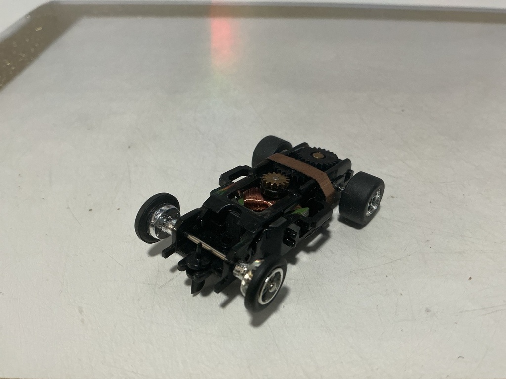 [010918] JOHNNY LIGHTNING PLAYING MANTIS X TRACTION SLOT CAR ONLY #1