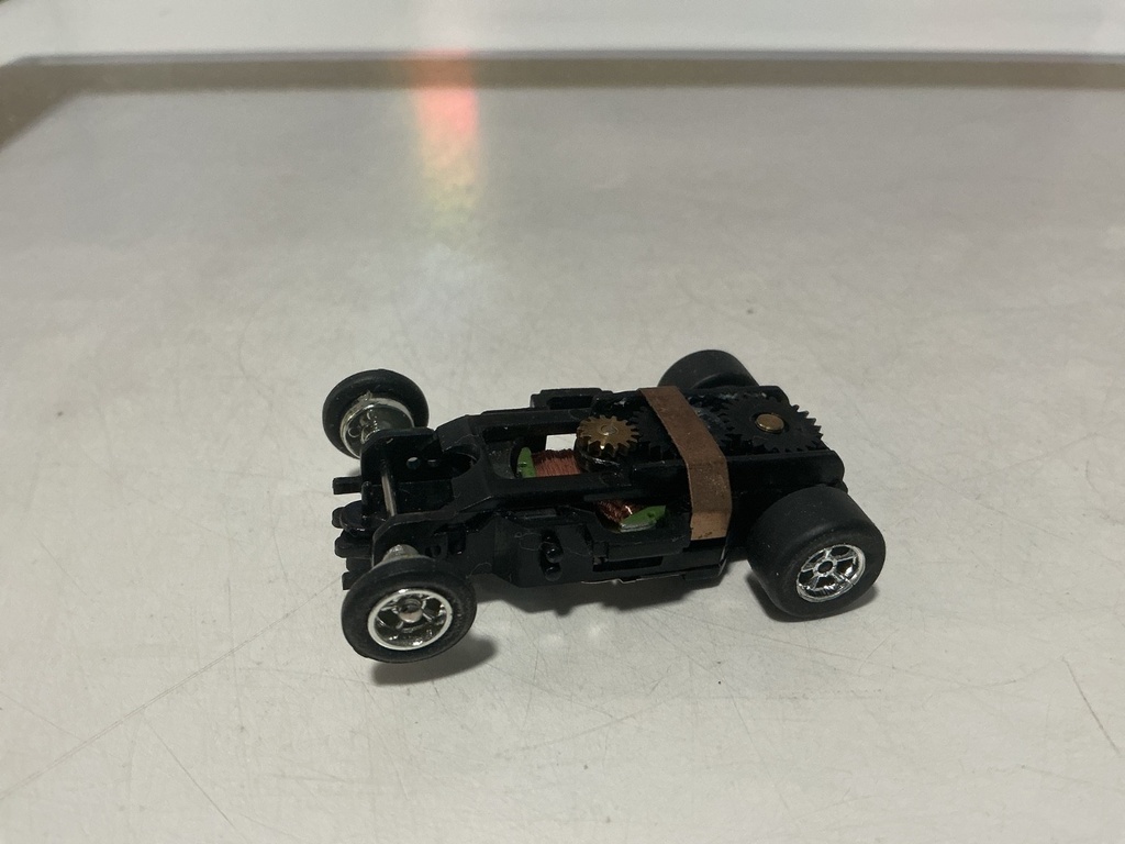 [010921] JOHNNY LIGHTNING PLAYING MANTIS X TRACTION SLOT CAR ONLY #4