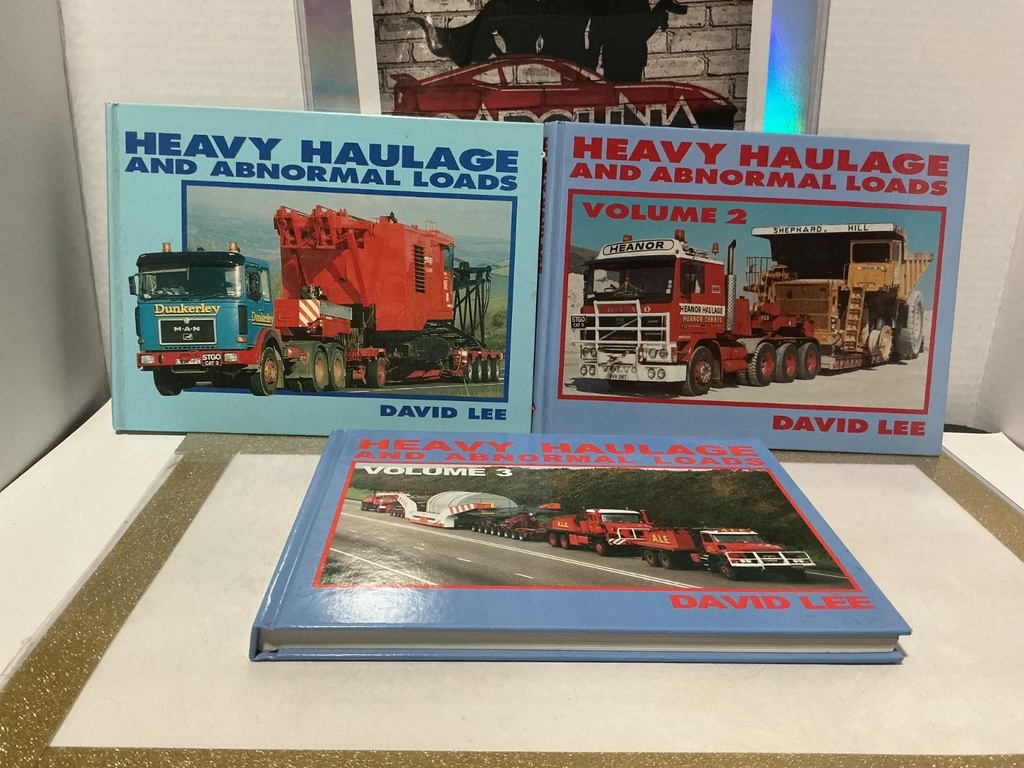 HEAVY HAULAGE AND ABNORMAL LOADS VOLUME 1 , 2 , & 3 BY DAVID LEE