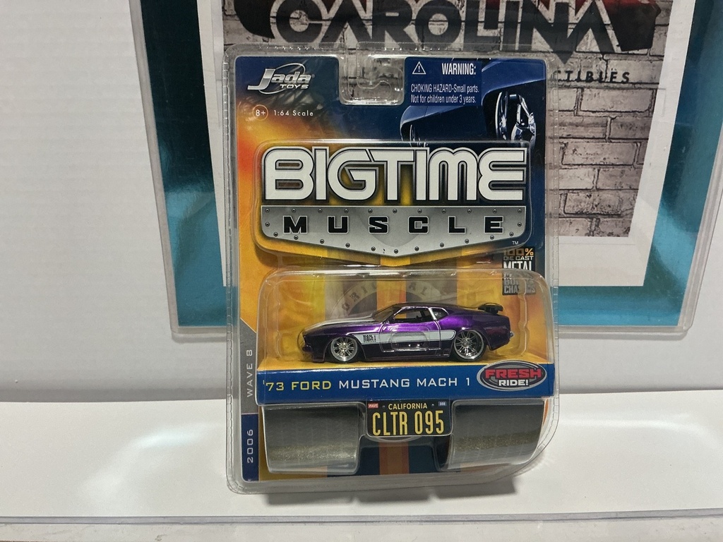 1/64 JADA TOYS BIG TIME MUSCLE ‘73 FORD MUSTANG MACH 1