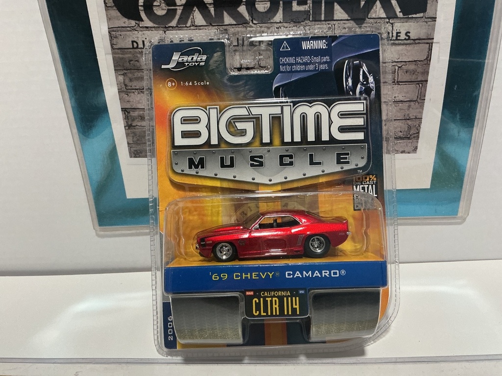1/64 JADA TOYS BIG TIME MUSCLE MACHINES ‘69 CHEVY CAMARO