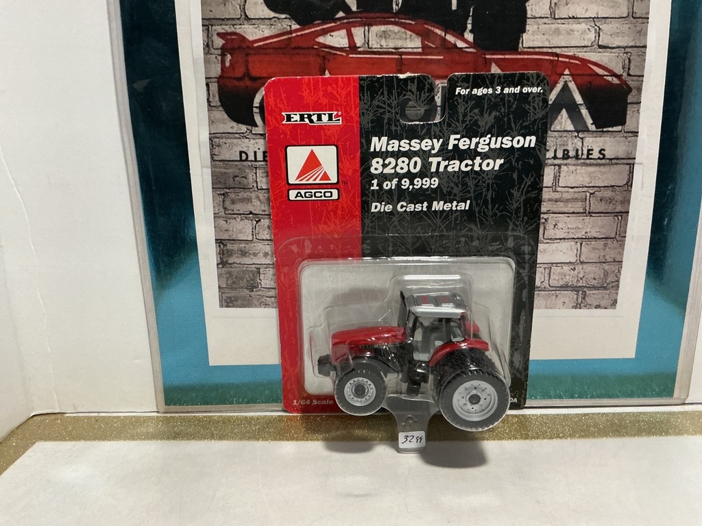 1/64 SCALE - ERTL/MASSEY FERGUSON 8280 TRACTOR #2