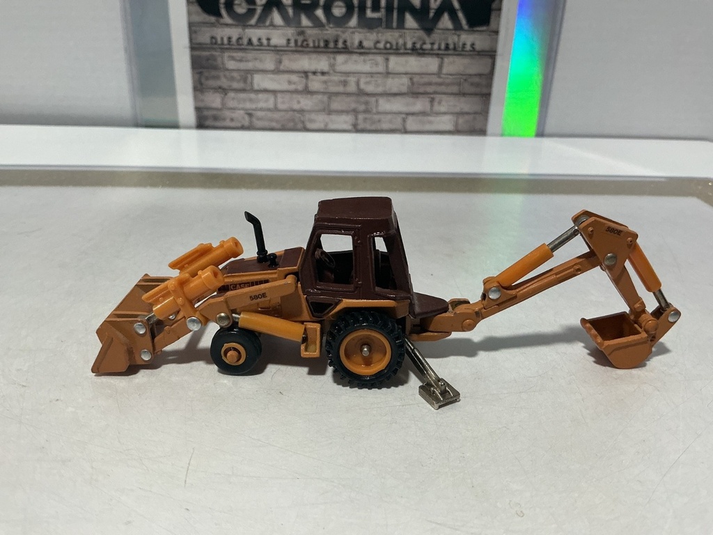 1/64 ERTL 580E BACKHOE LOADER [NO BOX]