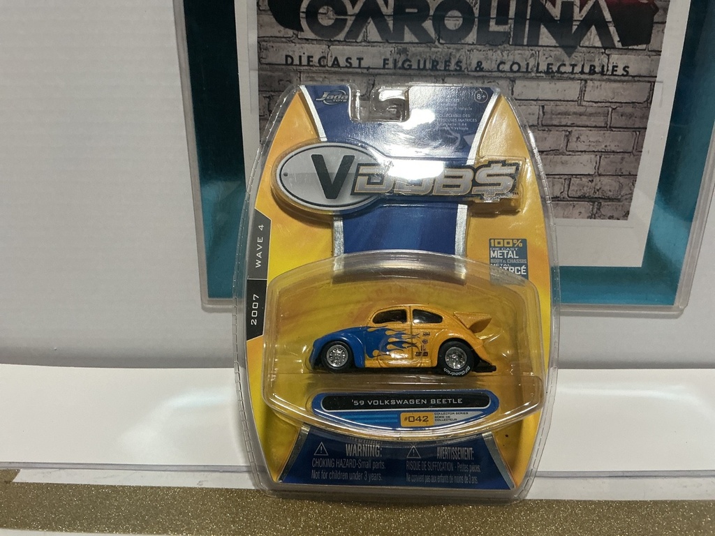 1/64 JADA TOYS V DUBS ‘59 VOLKSWAGEN BEETLE #042