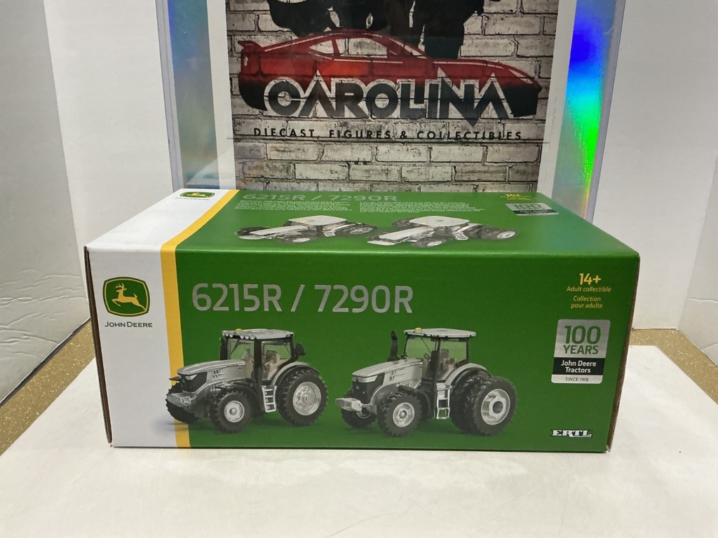 JOHN DEERE - 1/64 G215R/7290R TRACTORS 100TH ANNIVERSARY