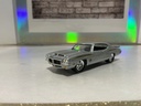 1/64 SCALE JOHNNY LIGHTNING 1971 PONTIAC GTO SILVER [LOOSE]
