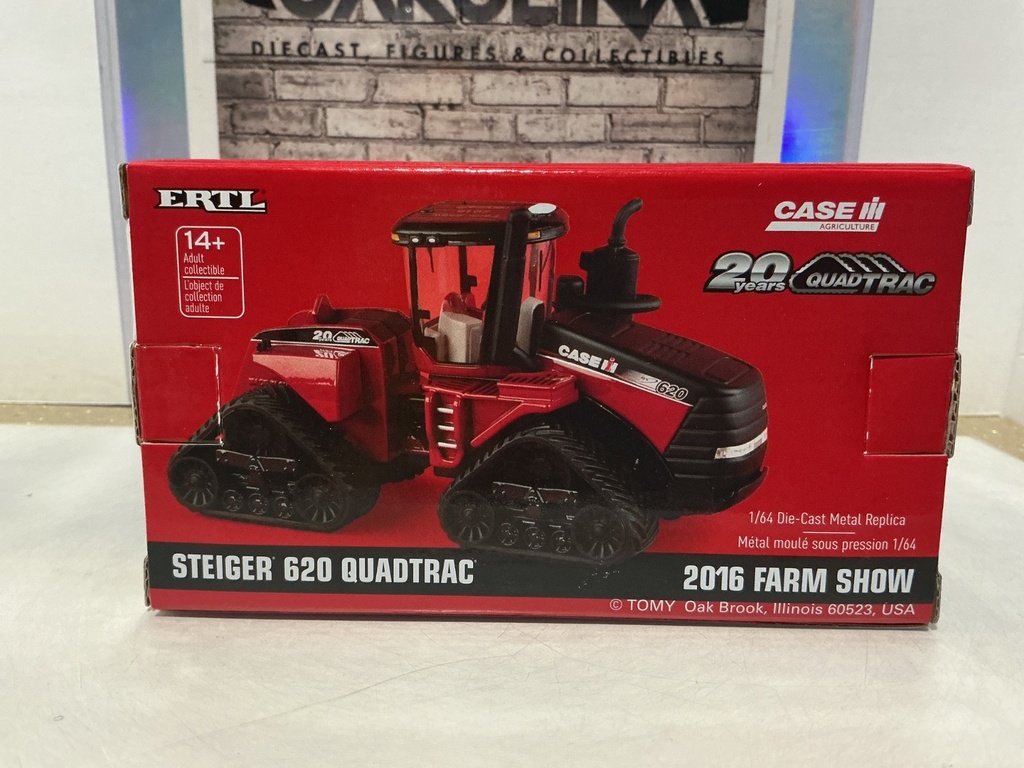 1/64 - ERTL CASE III - 2016 FARM SHOW STEIGER 620 QAUDTRAC