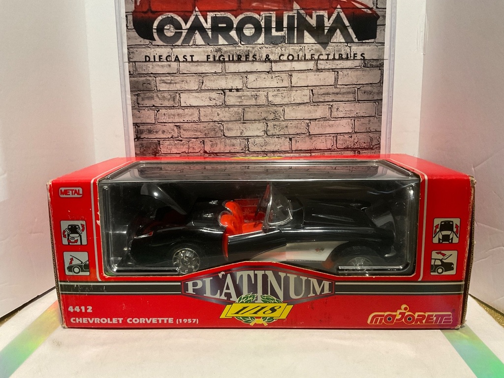 1/18 MAJORETTE PLATINUM CHEVROLET CORVETTE 1957