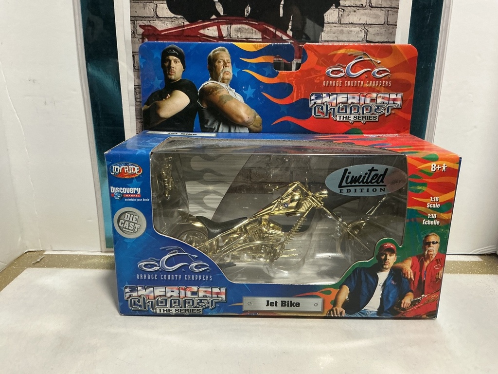 1/18 SCALE O.C.C. CHOPPERS - JET BIKE LIMITED EDITION