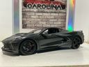 1:18 MAISTO 2020 CORVETTE GRAY/ON BLACK