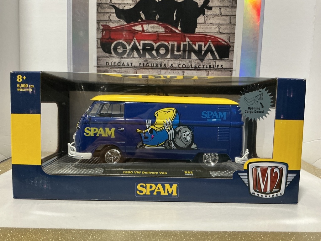 1/24 M2 MACHINES - 1960 VW DELIVERY VAN R82 [SPAM]