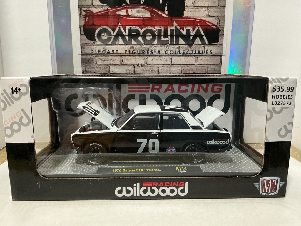 1/24 M2 MACHINES - RACING WILWOOD - 1970 DATSUN 510 R114