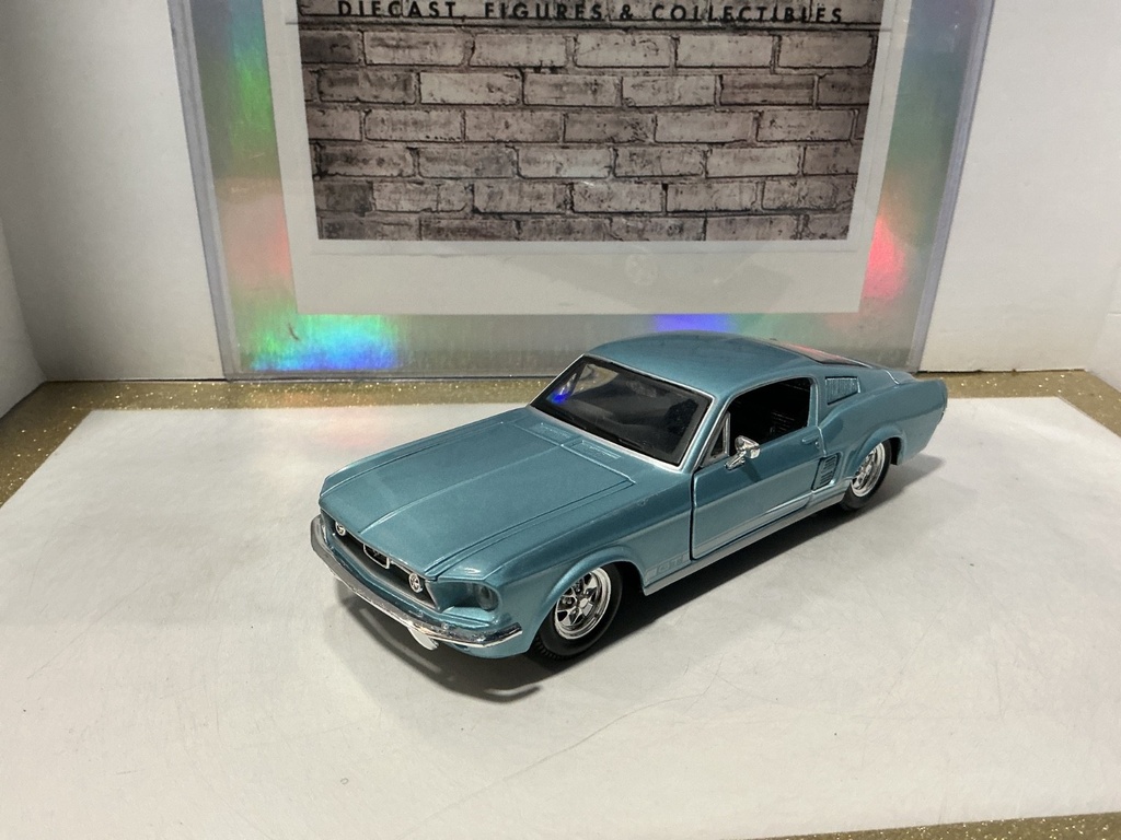 1/24 MAISTO - 1967 MUSTANG GT [BLUE/BLACK]
