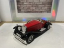 1/24 BBURAGO - MERCEDES SSK [RED] [BROKEN  WINDSHEILD/MISSING PIECES]