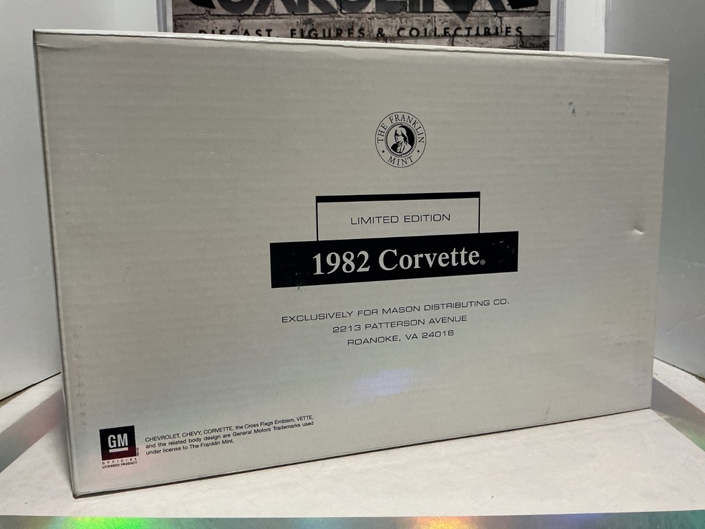 [1004003] 1:24 FRANKLIN MINT 1982 CHEVROLET CORVETTE LE  S11E428